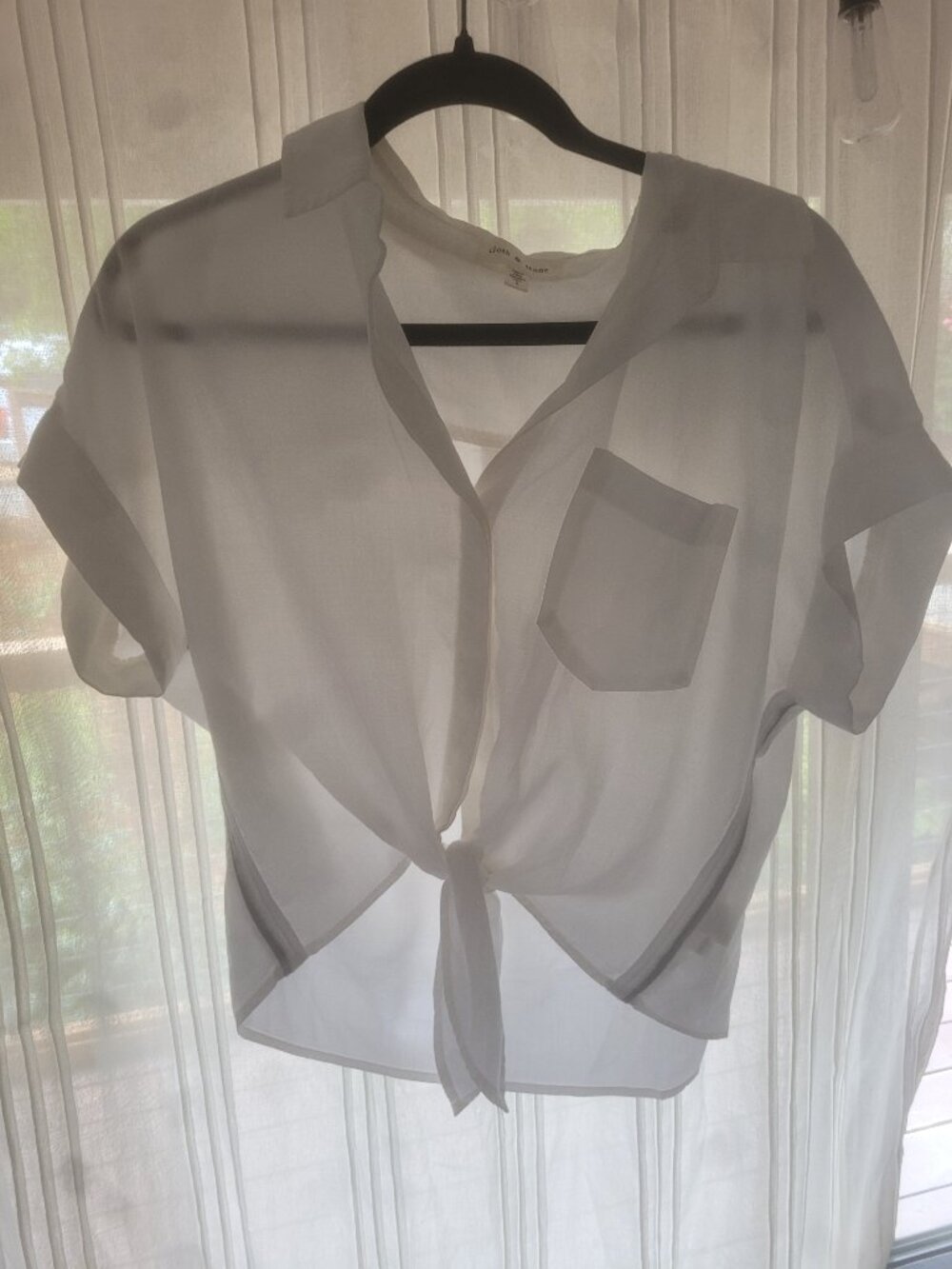 Cloth and Stone summery white blouse